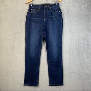 Elizabeth and James High Rise Stovepipe Straight Leg Dark Wash Jeans Size 10-30.